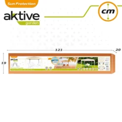 Cenador Plegable 300x300x240 Cm Poliéster Color Crema Aktive Garden -Tienda Barata Lounge Sol 05c97a7eb2ab0021acb8f7bcb611185ddbd151da 1532b5dfbe174fdfb91d7d59287b3a28