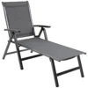 Outsunny Tumbona De Jardín Relinable Tumbona Plegable De Aluminio Con Respaldo Ajustable En 5 Posiciones Para Terraza Piscina Exterior Carga Máx. 150 Kg 69x140x107 Cm Gris -Tienda Barata Lounge Sol 08132b0dedcaae4141ec97ae59d1785db0f3e2f9 c3a3fc6b466647d7b1f71e62c4282bee