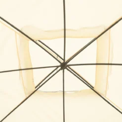 Outsunny Cenador Con Techo Gazebo Pabellón Exterior 3x3.65x2.82m Carpa Glorietas De Jardín Marco De Hierro Con Pared Lateral Y Mosquitero Color Crema 16 Outsunny Cenador Con Techo Gazebo Pabellón Exterior 3x3.65x2.82m Carpa Glorietas De Jardín Marco De Hierro Con Pared Lateral Y Mosquitero Color Crema -Tienda Barata Lounge Sol 0b5d6c7659ebebd2915785011124ec929cde25c4 342d0d1914f3497fa52970313584a1b4