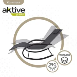Silla Tumbona Mecedora De Jardín Antracita Con Cojín Aktive -Tienda Barata Lounge Sol 0b76da3dba6f9cd78b7f240067b97d349894ba0d 4c18cb4b8f2343e7b6e3efd27a7157af
