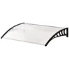 Outsunny Tejadillo De Protección Para Puertas Ventanas Contra Sol Y Lluvia Marquesina De Techo Diseño Moderno Aleación De Aluminio Duradero 122x89x24 Cm Transparente -Tienda Barata Lounge Sol 11cd9bcf33554642cc090c6da1513b368baf03e3 e78ecc621c2d4102a97c42f41895d678