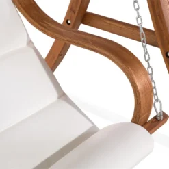 Columpio De Madera De Alerce Oscura/beige Crema APRILIA -Tienda Barata Lounge Sol 159e46e6e85209244e1b776fa14b08369db764b3 82a8bef9b108499ea98c2489a42d9a3d