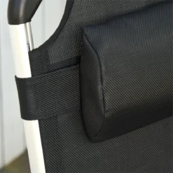 Outsunny Tumbona Plegable Reclinable De Aluminio Con Reposacabezas Extraíble Y Respaldo Transpirable Ajustable En 4 Posiciones Para Jardín Terraza Camping Exterior 170x60x76 Cm Negro -Tienda Barata Lounge Sol 161a055a42c5ecad47e2204dabcc382f67b10725 2ac0dc335f8b408ab3b8b3b4a58444a8