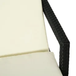 Outsunny Tumbona De Ratán De Jardín Con Cojines Acolchados Respaldo Ajustable En 5 Posiciones 2 Ruedas Y Tela Extraíble Lavable 67x196x96 Cm Negro -Tienda Barata Lounge Sol 17ac0a2345c7dea0fcfb97f9894ea40b20f25b81 90c41dca84904e41b43b011e079eccbc