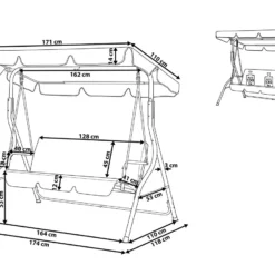 Columpio De Jardín Verde/blanco CHAPLIN -Tienda Barata Lounge Sol 190f0d60811acd8416d9b3163aac970bec80e57d a10da1fa59464ce0b05509c17c95f4cb