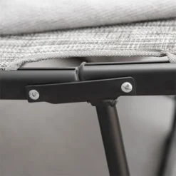 Outsunny Tumbona Plegable De Jardín Con Reposabrazos Reposapiés Respaldo Transpirable Y Marco De Metal Ergonómico Para Terraza Playa Camping 170x62x68 Cm Gris -Tienda Barata Lounge Sol 195a5893d1e121bc8e5ece4886757884f0a7f31a f64c7a8734214dbca6b804ceac4184e9