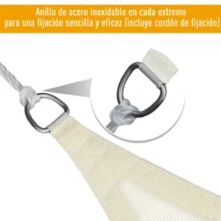 Outsunny - Toldo Vela Triangulo (varios Tamaños Y Colores), Tamaño 4x4x4m, Color Beige -Tienda Barata Lounge Sol 209b0399dd0eed1f8cc41cd866a31e9a959e3897 d41f28ea97c64da48b642f008d19c1d2