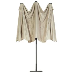 Sombrilla De Jardín Con Doble Toldo Gris Beige 460 Cm SIBILLA -Tienda Barata Lounge Sol 23ab194a70a5eb50090a6b3fe92d483b4923dddd 565217a3488a433d99efd0a70e6f80fa