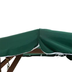 Outsunny Banco Columpio De Jardín De Madera Con Dosel Verde 160x120x165 Cm Carga 227 Kg Balancín Para Patio Jardín Terraza Exterior Protección Solar Marrón -Tienda Barata Lounge Sol 2482906d783b7c8a3a6931f3cbc29087cba22d86 00b540a7a8264e38ac819b6bdaa58b9a