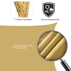 Outsunny Toldo Vela Color Arena Sombrilla Parasol Triangulo Tela De Poliéster Jardin Playa Camping Sombra (varios Colores Y Medidas), Medida 3x3x3 Metros, Color Arena -Tienda Barata Lounge Sol 2740e948dd36d46e6bb91b8ccede3d8ebdbcf4bc dc4e11c4d9ba49a0a904f27a4f8e15d7