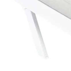 Tumbona Reclinable De Metal/textil Trenzado Gris Claro/blanco AMELIA -Tienda Barata Lounge Sol 28b5e15375cec7b9d16101ac6356557ffc4f5bf1 26bb343182634ab89841df201df0d148