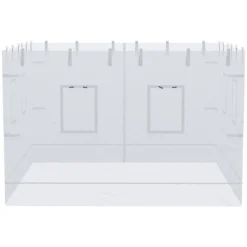 Outsunny 4 Paredes Laterales Para Carpa 300x195 Cm Mosquitera Para Cenador Con 6 Ventanas Enrollable Puerta Con Cremallera Y Bolsa De Transporte Blanco -Tienda Barata Lounge Sol 2a14d8c68d1fcee4388a98b6e78eb318f40426eb ac91a1373e784b269d836955f9740aa7
