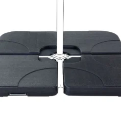 Base Para Sombrilla Antracita 4 Piezas CARIA