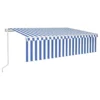 Toldo Automático Retráctil Con Persiana 6x3 M Azul Y Blanco VidaXL -Tienda Barata Lounge Sol 2b905b7bd610946984edcd458a85b1a91abf5f94 909bb225c42a4d82ae5aca0017775e1a
