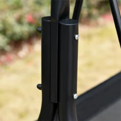 Outsunny Columpio De Jardín De 2 Plazas Silla Balancín Con Parasol Techo Ajustable En Ángulo Terraza Balcón Exterior Carga 200 Kg 172x110x155 Cm Negro -Tienda Barata Lounge Sol 32ae88f138c4e8f5db1be3cd6fc254e45f4bea99 c549962380104f63af13387b15086300