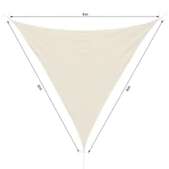 Outsunny - Toldo Vela Triangulo (varios Tamaños Y Colores), Tamaño 4x4x4m, Color Beige -Tienda Barata Lounge Sol 36b62b3ca0a9cb80c9461dfd6e8edbadd82f4398 7e02940c70714049ba62424ae4720cff