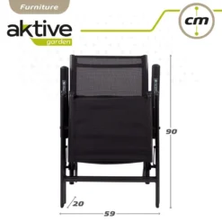 Tumbona Plegable Aluminio De Jardín Aktive 17 Tumbona Plegable Aluminio De Jardín Aktive -Tienda Barata Lounge Sol 374f1e53693ba16e9f725e0c8941c2f95214198a b62139d61c3847ffa2c29c5ca3284a5f