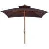 Outsunny Sombrilla De Jardín Y Terraza Con Parte Superior A Dos Niveles Sistema De Polea Impermeable Poliéster 3x3m Marrón -Tienda Barata Lounge Sol 3822a71a97676b3ab8f15ca8f29563d8ffb850c0 f23ad41d592543df97e5fd5d066b6a72