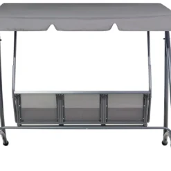 Columpio De Poliéster Gris Oscuro BOGART -Tienda Barata Lounge Sol 3843dabdf4cd34c58c75ee8683650f3e746a23b6 a12bd0be3a334d52867a9f2f65fd47d9