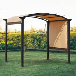 Outsunny Pérgola 3x2,5 M Cenador Con Techo Retráctil Para Jardín Patio Terraza Tela Poliéster Atornillados Resistente Protección De Rayos UV Beige 18 Outsunny Pérgola 3x2,5 M Cenador Con Techo Retráctil Para Jardín Patio Terraza Tela Poliéster Atornillados Resistente Protección De Rayos UV Beige -Tienda Barata Lounge Sol 39526878cd897b088035027bfee8ff7eccdb0ebb ea499bd2150d47dfa8e46b7b0afb5394