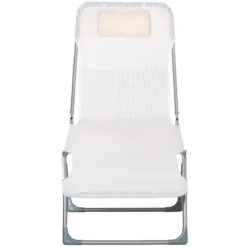 Outsunny Tumbona Plegable Y Reclinable De Jardín Con Reposacabezas Y Respaldo Ajustable En 5 Niveles Tela De Texteline Transpirable 182x56x24,5 Cm Crema 18 Outsunny Tumbona Plegable Y Reclinable De Jardín Con Reposacabezas Y Respaldo Ajustable En 5 Niveles Tela De Texteline Transpirable 182x56x24,5 Cm Crema -Tienda Barata Lounge Sol 3ebd06cca944801679615358110d73fb41cbb15c 30ef016f1dfe438f8315f82fe7a6adbb
