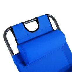 Outsunny Tumbona Reclinable Y Plegable Con Respaldo Ajustable Reposabrazos Almohada Y Reposapiés Para Jardín Terraza Carga 136 Kg 153x60x29 Cm Azul -Tienda Barata Lounge Sol 41e60bd8d0ceca5e5809dc3127851fecf66f1ca4 717ced2b9d0a4d129eae8a7d2c9ef956