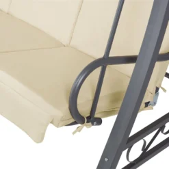 Columpio De Jardín De 3 Plazas En Beige GARBO -Tienda Barata Lounge Sol 44d5653d4ea2ae82a359cba710dddfc4fe4280e7 681a4d5ce5f7462a8bf9c49497fbdedb