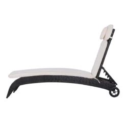 Outsunny Cojín Para Tumbona De Exterior 198x53x5 Cm Desenfundable Y Lavable Con Reposacabezas Extraíble Colchoneta Plegable De Algodón Para Silla Reclinable De Jardín Crema -Tienda Barata Lounge Sol 45367b63e9ec5e6ff560d0448194e3f5a22fa552 c457aa528eed4e72af5bb9e7f45f9f6f