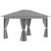 Outsunny Cenador De Jardín 4x3 M Pabellón Con Techo De Ventilación 4 Cortinas Laterales Con Puerta Y 8 Orificio De Drenaje Gazebo De Aluminio Para Exterior Patio Fiestas Gris 2 Outsunny Cenador De Jardín 4x3 M Pabellón Con Techo De Ventilación 4 Cortinas Laterales Con Puerta Y 8 Orificio De Drenaje Gazebo De Aluminio Para Exterior Patio Fiestas Gris -Tienda Barata Lounge Sol 501c788ebd920157c1059d50ecf5887c409a1345 ef8f7b7002704cfd9ed8a9a1bf51ea33