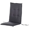 Outsunny Cojín De 2 Piezas Para Tumbona De Exterior Colchoneta Para Sillas De Jardín Acolchado Cómoda Con Cuerda De Fijación Lavable A Mano Poliéster Esponja 120x50x6 Cm Gris