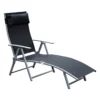 Outsunny Tumbona Plegable Respaldo Ajustable A 7 Niveles Con Almohada Texteline Resistente Relax En Exterior Piscina Terraza Camping 137x63.5x100.5cm Acero -Tienda Barata Lounge Sol 573e61859fb303dace06637c952be36e9eabb03b 56aa6a74c8904ad69af892838a6e1c39