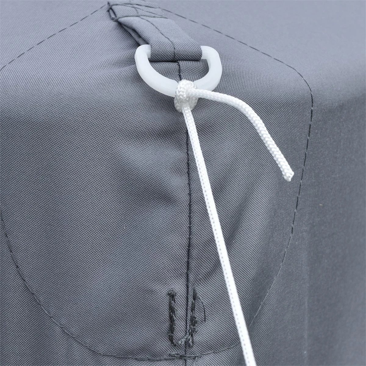 Outsunny Cenador 4x3 M Carpa Con 6 Cortinas De Cremallera Techo Ventilación 8 Orificios De Drenaje Para Fiesta Reuniones Al Aire Libre Gris 8 Outsunny Cenador 4x3 M Carpa Con 6 Cortinas De Cremallera Techo Ventilación 8 Orificios De Drenaje Para Fiesta Reuniones Al Aire Libre Gris - Imagen 6