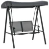 Outsunny Columpio Balancín De Jardín De 2 Plazas Con Techo Ajustable Respaldo Transpirable Y Marco De Acero Para Balcón Terraza Exterior Carga Máx. 220 Kg 150x110x170 Cm Gris 1 Outsunny Columpio Balancín De Jardín De 2 Plazas Con Techo Ajustable Respaldo Transpirable Y Marco De Acero Para Balcón Terraza Exterior Carga Máx. 220 Kg 150x110x170 Cm Gris -Tienda Barata Lounge Sol 5eddfb36d1a23861e87fe8b9033ee97cbafd8724 3fbca957b4da4956a8e8e4b1a8958c19