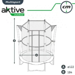 Cama Elástica Infantil 122 Cm Diámetro Aktive Sports -Tienda Barata Lounge Sol 60cefed980adad428449943189b527bb5bab480d 30dacfee4b774bcd8d6efe5dc4ceed25