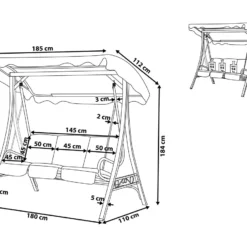 Columpio De Jardín De 3 Plazas En Beige GARBO -Tienda Barata Lounge Sol 61a717797811109202caaf5df422f5cf7cf3284d 3b036e3e3887443ba6784025847f2926