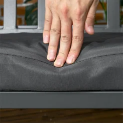 Outsunny Columpio De Jardín De 3 Plazas Silla Balancín Con Toldo Inclinable Cojín Extraíble Y Marco De Acero Para Terraza Piscina Patio Carga 360 Kg 210x128x184 Cm Gris Oscuro 18 Outsunny Columpio De Jardín De 3 Plazas Silla Balancín Con Toldo Inclinable Cojín Extraíble Y Marco De Acero Para Terraza Piscina Patio Carga 360 Kg 210x128x184 Cm Gris Oscuro -Tienda Barata Lounge Sol 62e45f18a9684c931c4c586e2591c5d48df50983 5cc719a0ff434324aaf1ab4e4e1a84c5