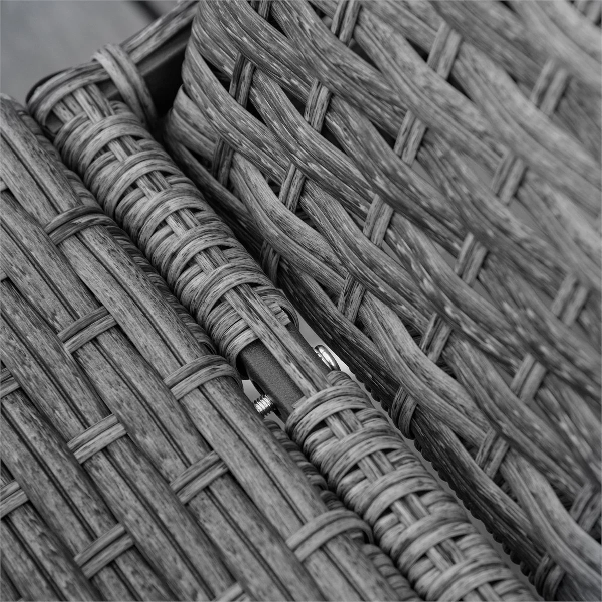 Outsunny Conjunto De 2 Tumbonas De Ratán De Jardín Chaise Longue Con Respaldo Ajustable En 4 Posiciones Cojines Acolchados Y Desenfundables Para Terraza Patio Exterior 192x62,5x58-95 Cm Gris 10 Outsunny Conjunto De 2 Tumbonas De Ratán De Jardín Chaise Longue Con Respaldo Ajustable En 4 Posiciones Cojines Acolchados Y Desenfundables Para Terraza Patio Exterior 192x62,5x58-95 Cm Gris - Imagen 8