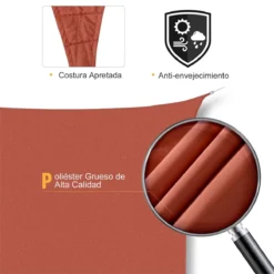 Outsunny Toldo Vela Color Naranja Sombrilla Parasol Triangulo Tela De Poliéster 160g/㎡ Jardin Playa Camping Sombra (varios Colores Y Medidas), Medida 3x3x3 Metros, Color Naranja -Tienda Barata Lounge Sol 698a8e77b8c64c2b7e2acf6a8dc360eb6c534c4a a9e39ddea0ca4821a86aa74bffefb3fd