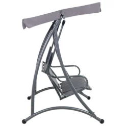 Columpio De Poliéster Gris Oscuro BOGART -Tienda Barata Lounge Sol 6af16130acd886e8be41cead2bd0cbf9ceb1cc34 a3231bc917564fd2b2838298b5389416