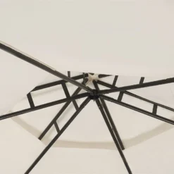 Cenador De Metal Beige/negro 350 Cm PORTEL -Tienda Barata Lounge Sol 6b5038fa9c87e64550ac59a066c0eb1e272ca1fe e44d663631a74c2884c86fab9a35fe14