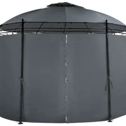 Cenador De Metal Gris Grafito/negro 360 Cm SAFARA -Tienda Barata Lounge Sol 6c0f51b7fd56f6ce0443c43e7dc628f9ec9eb06d 40c5348e8f9140f3b1520fcd3c385431