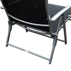 Outsunny Tumbona Plegable Respaldo Ajustable A 7 Niveles Con Almohada Texteline Resistente Relax En Exterior Piscina Terraza Camping 137x63.5x100.5cm Acero -Tienda Barata Lounge Sol 6e7be36252dc1a1f732b84776176284f7f6903b7 194446d6ee894421a96d675806215c1d