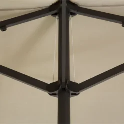 Sombrilla De Jardín Con Doble Toldo Gris Beige 460 Cm SIBILLA -Tienda Barata Lounge Sol 6f3725e74b0a17251a32eb68af5b1c22bfe580dd e5bd075cd9314beb9e8fb8e7147f70be