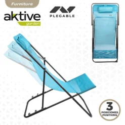 Hamaca Plegable Jardín Multiposición Azul C/cojín Aktive -Tienda Barata Lounge Sol 707558ac69f6dce55e2ad31fa9cb29ae65d65a58 bd178c0ecb1a475fb6b3f23daa127dbb