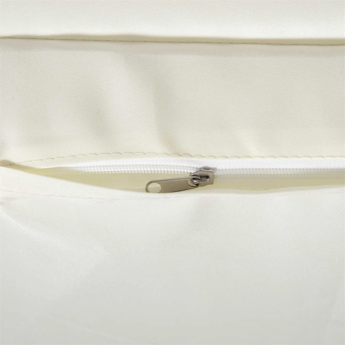 Outsunny Columpio Balancín Jardín De 3 Plazas Convertible En Cama Con Techo Ajustable Cojín Acolchado Y Almohadas Para Balcón Terraza Carga 340 Kg Acero 200x125x170 Cm Crema 10 Outsunny Columpio Balancín Jardín De 3 Plazas Convertible En Cama Con Techo Ajustable Cojín Acolchado Y Almohadas Para Balcón Terraza Carga 340 Kg Acero 200x125x170 Cm Crema - Imagen 8