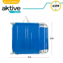 Tumbona Plegable Con Parasol Y Cojín Aktive Beach -Tienda Barata Lounge Sol 74636003871061ac390648842e748f0233833f64 fb389fcbd8fa4876a58686b326e35322