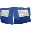 Outsunny 2 Paredes Parte Laterales Para Carpa 3x2 Lado Parasol De Gazebo Tela Oxford Con 2 Ventanas Medidas Apto Para 3x3 3x6 Azul -Tienda Barata Lounge Sol 76cc0a42f9eaea636fcac2a4da1781565409f07b 6e2353acadad42289cfe1c135c7bc84b