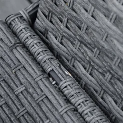 Outsunny Tumbona De Ratán De Jardín Chaise Longue Con Respaldo Ajustable En 4 Posiciones Cojines Acolchados Y Desenfundables Para Terraza Patio Exterior 192x62,5x58-95 Cm Gris -Tienda Barata Lounge Sol 7d03e9a9984cb8805a5a16ba3a6ef2e8ebab4ef5 b6e5e9ef4f4a47928f9d6249d825964c