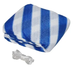 Outsunny Toldo Vela De Sombra Triangular 5x5x5 M HDPE Transpirable De Protección UV Con Anillos Y Cuerdas Para Patio Jardín Piscina Terraza Cochera Azul Y Blanco -Tienda Barata Lounge Sol 84f64d4e3fee910b668ecae3bc7d82a997738c78 7603ea97b026423bb8da1718f0724bb4