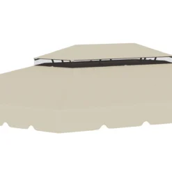 Outsunny Techo De Repuesto Para Cenador Con Doble Techo 3,9x2,9 M Cubierta De Repuesto Para Pabellón Gazebo Exterior Con 8 Orificios De Drenaje Beige -Tienda Barata Lounge Sol 86d1e0b44321fb941a81b05e5630c7129b903b09 1ee0ab7bfa9f4a8bae1a8fd75eb90bc2